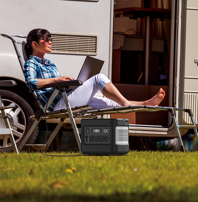 1000W rechargeable dèlko solè pou chaje mobil