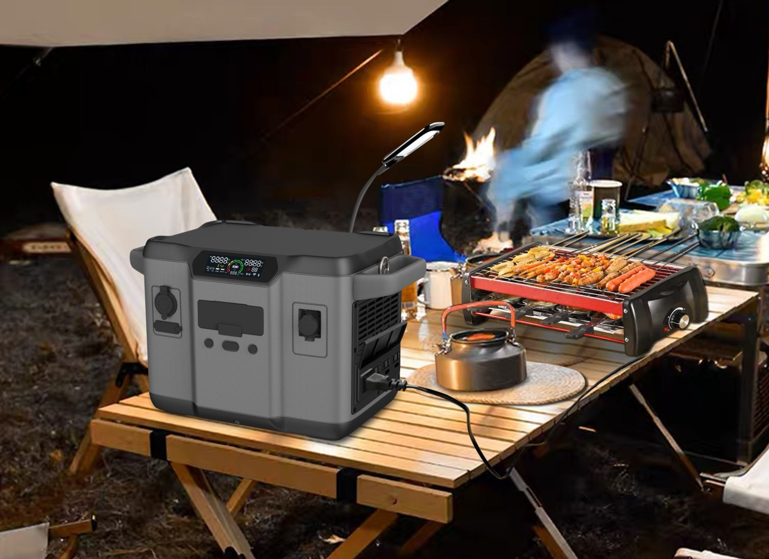 1200W rezidansyèl enèji depo ityòm batri