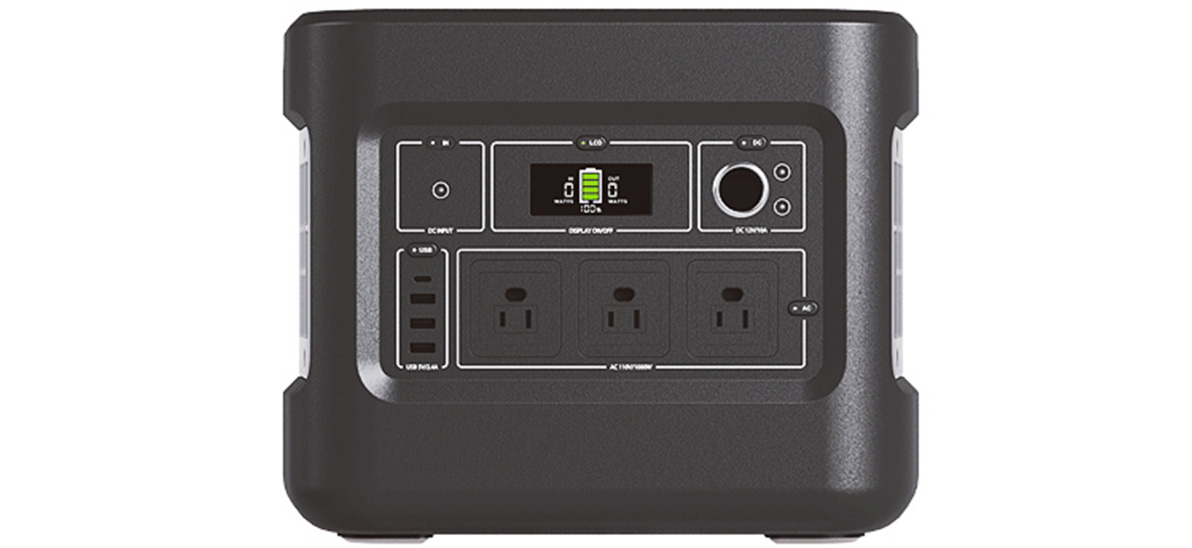 1000W rechargeable dèlko solè pou chaje mobil